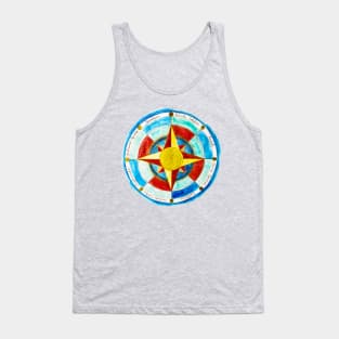 Pagan Seasons Mandala Watercolor Tank Top